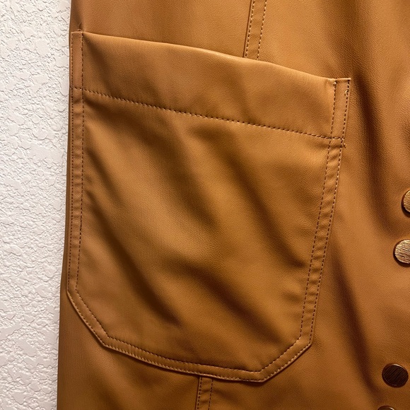 Zara Camel Jumper with Pockets - Picture 4 of 6